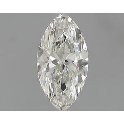 0.50 Carat Marquise Loose Diamond, J, VVS2, Excellent, GIA Certified | Thumbnail