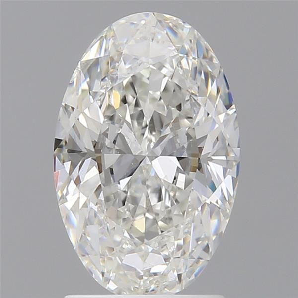 2.01 Carat Oval Loose Diamond, G, SI1, Super Ideal, GIA Certified | Thumbnail