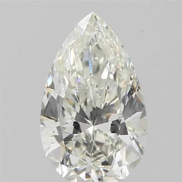 0.50 Carat Pear Loose Diamond, I, SI1, Excellent, GIA Certified | Thumbnail