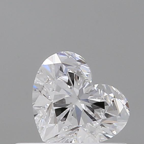 0.54 Carat Heart Loose Diamond, D, VS1, Super Ideal, GIA Certified | Thumbnail