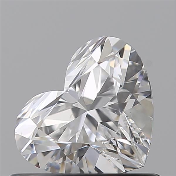 0.52 Carat Heart Loose Diamond, E, VS2, Super Ideal, GIA Certified