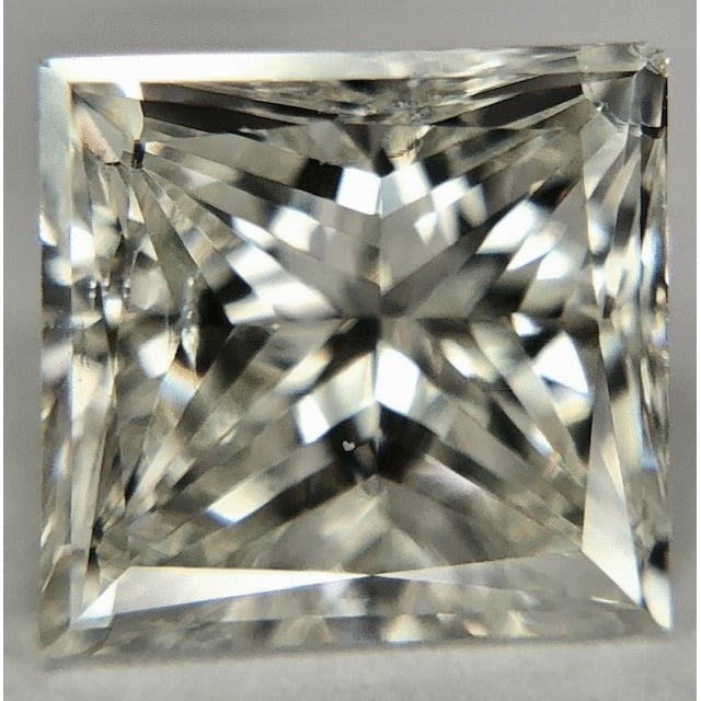 1.01 Carat Princess Loose Diamond, L, SI2, Excellent, GIA Certified | Thumbnail
