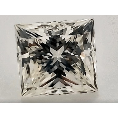 0.93 Carat Princess Loose Diamond, K, VS2, Ideal, GIA Certified | Thumbnail
