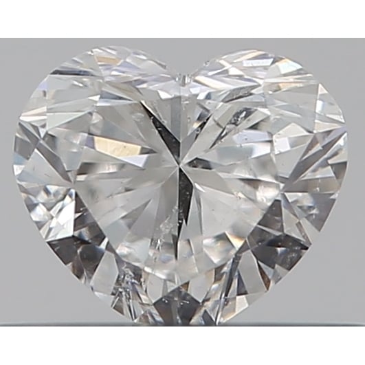 0.30 Carat Heart Loose Diamond, E, SI2, Ideal, GIA Certified