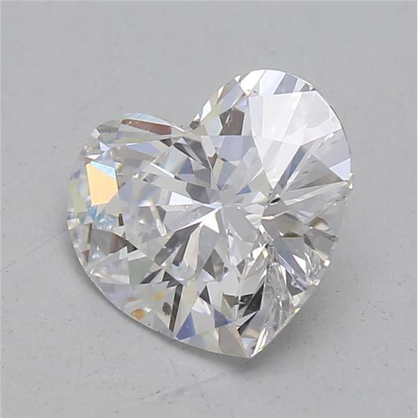 1.53 Carat Heart Loose Diamond, D, SI1, Excellent, GIA Certified
