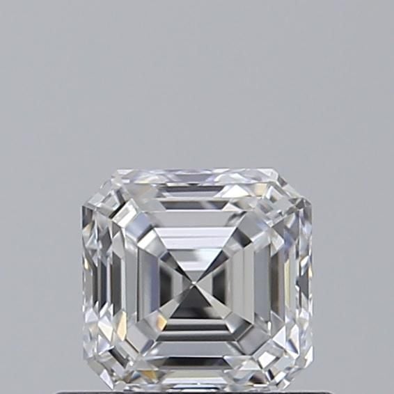 0.53 Carat Asscher Loose Diamond, D, VVS2, Ideal, GIA Certified