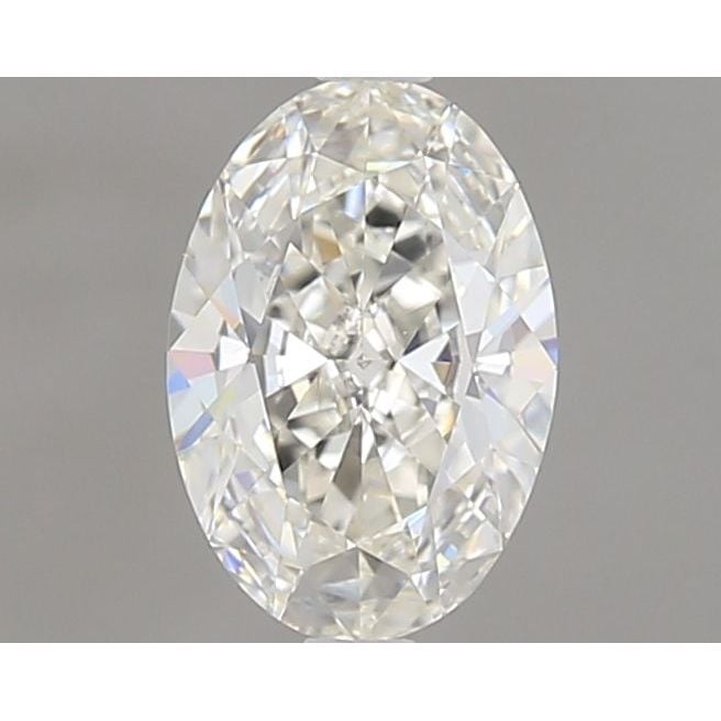 0.52 Carat Oval Loose Diamond, F, IF, Ideal, GIA Certified