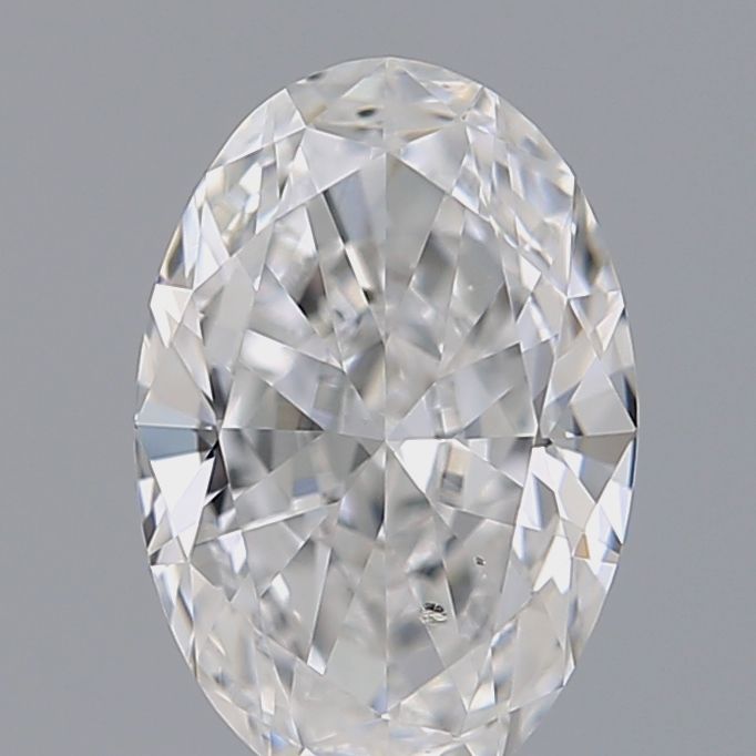 0.51 Carat Oval Loose Diamond, D, SI2, Ideal, GIA Certified