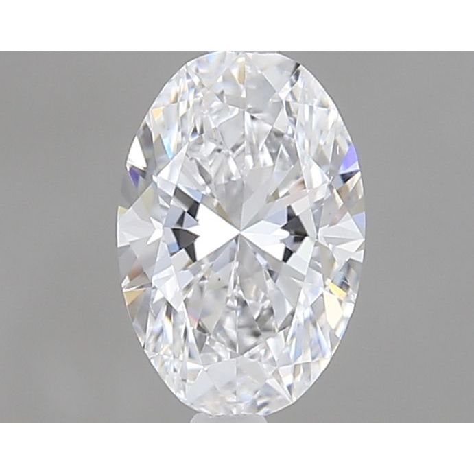 0.53 Carat Oval Loose Diamond, D, SI1, Super Ideal, GIA Certified | Thumbnail