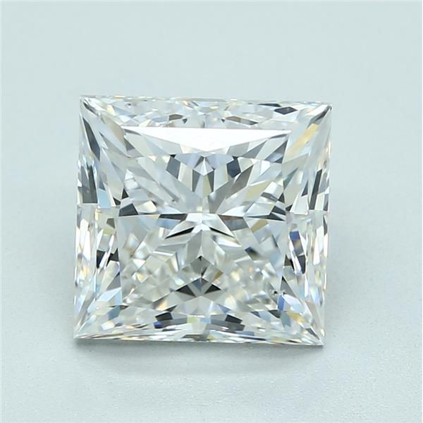 5.08 Carat Princess Loose Diamond, H, SI1, Super Ideal, GIA Certified | Thumbnail