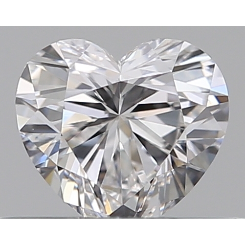 0.31 Carat Heart Loose Diamond, E, VVS1, Super Ideal, GIA Certified
