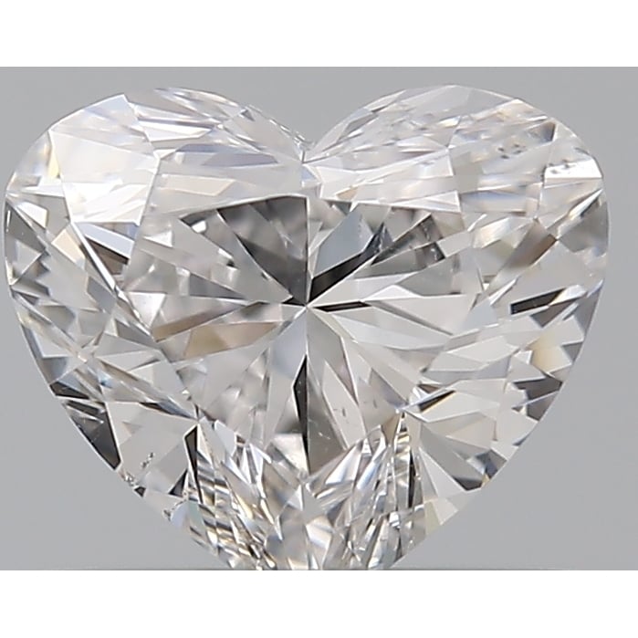 0.53 Carat Heart Loose Diamond, E, VS2, Ideal, GIA Certified | Thumbnail
