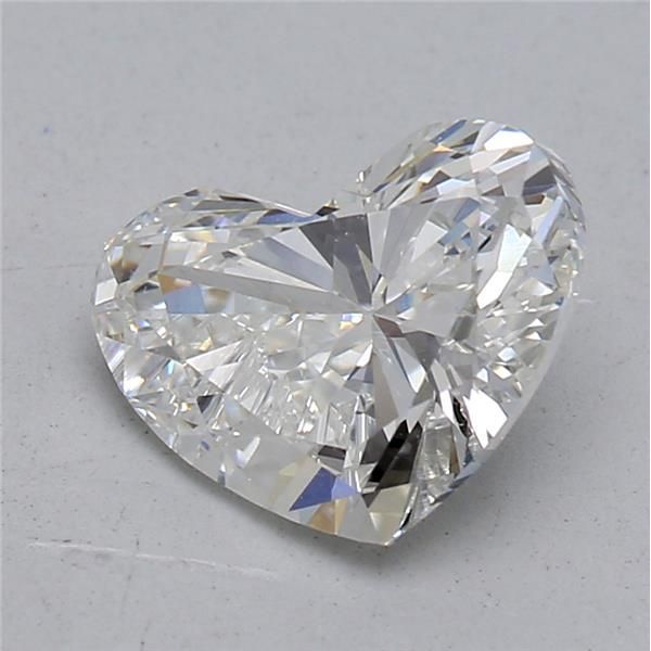 1.38 Carat Heart Loose Diamond, H, SI1, Very Good, GIA Certified | Thumbnail
