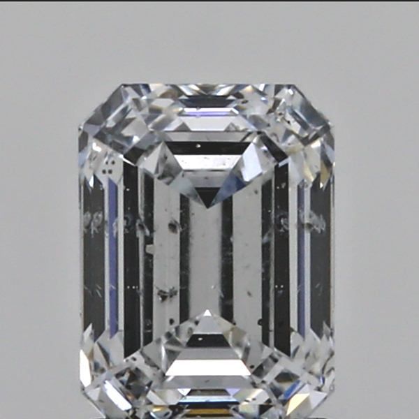 0.55 Carat Emerald Loose Diamond, D, I1, Super Ideal, GIA Certified
