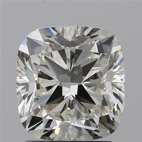 2.01 Carat Cushion Loose Diamond, J, VVS2, Ideal, GIA Certified | Thumbnail