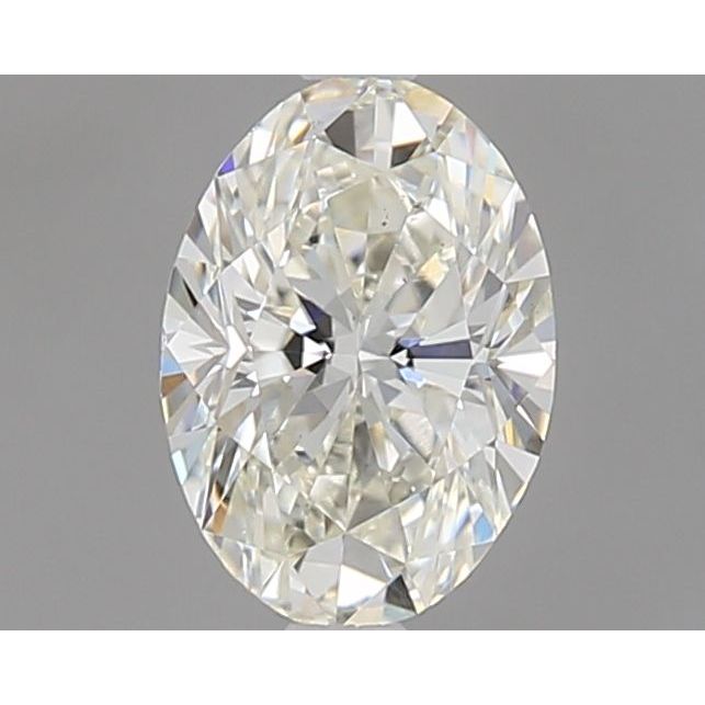 0.50 Carat Oval Loose Diamond, K, VS2, Ideal, GIA Certified | Thumbnail