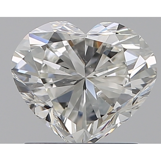1.01 Carat Heart Loose Diamond, I, SI1, Super Ideal, GIA Certified | Thumbnail