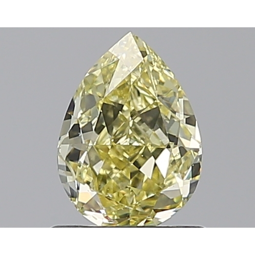 0.91 Carat Pear Loose Diamond, FANCY, SI1, Super Ideal, GIA Certified | Thumbnail