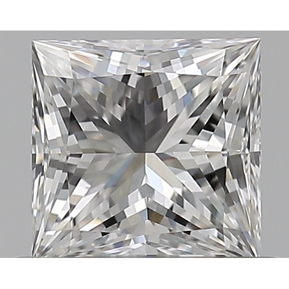0.51 Carat Princess Loose Diamond, E, VVS2, Super Ideal, GIA Certified