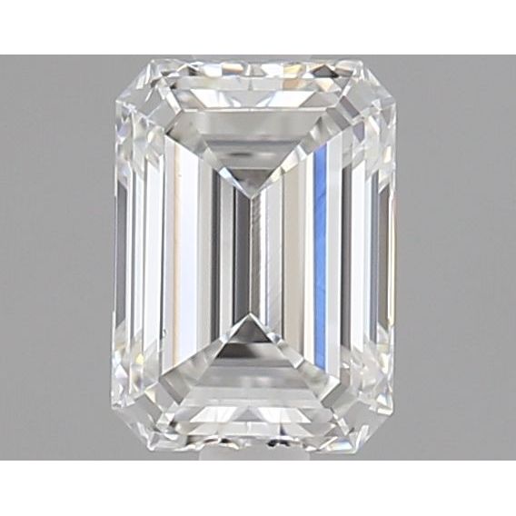 0.50 Carat Emerald Loose Diamond, F, VVS1, Ideal, GIA Certified | Thumbnail