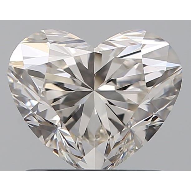1.02 Carat Heart Loose Diamond, I, VVS2, Super Ideal, GIA Certified