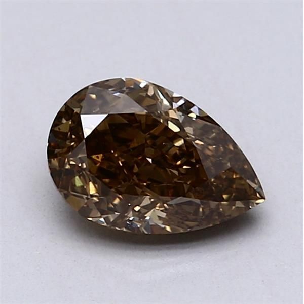 1.08 Carat Pear Loose Diamond, FD YBR FD-YBR, SI2, Excellent, GIA Certified