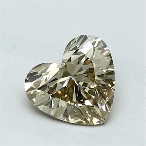 0.92 Carat Heart Loose Diamond, FBY FBY, VS1, Super Ideal, GIA Certified | Thumbnail