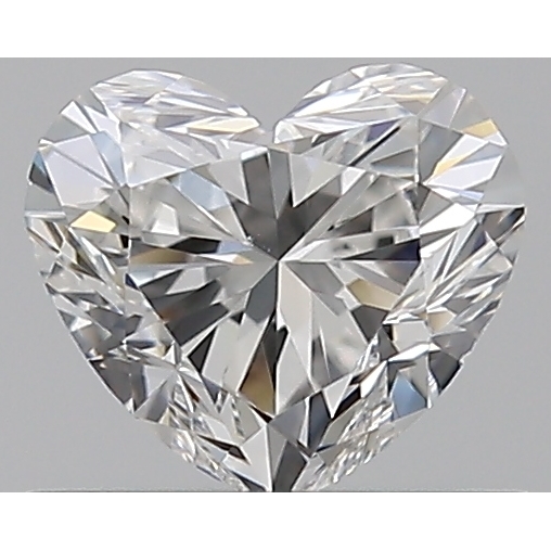 0.50 Carat Heart Loose Diamond, G, VS2, Excellent, GIA Certified