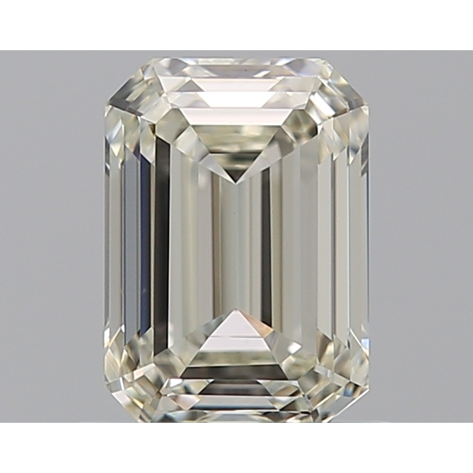 0.82 Carat Emerald Loose Diamond, K, VVS2, Super Ideal, GIA Certified