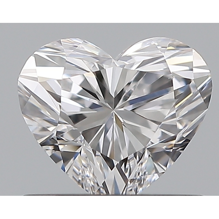 0.59 Carat Heart Loose Diamond, D, VS1, Ideal, GIA Certified | Thumbnail