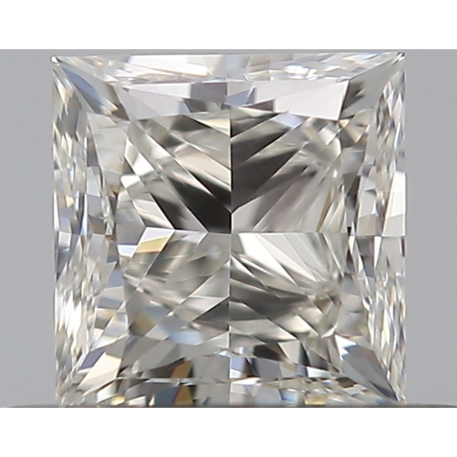 0.50 Carat Princess Loose Diamond, J, VVS2, Very Good, GIA Certified | Thumbnail