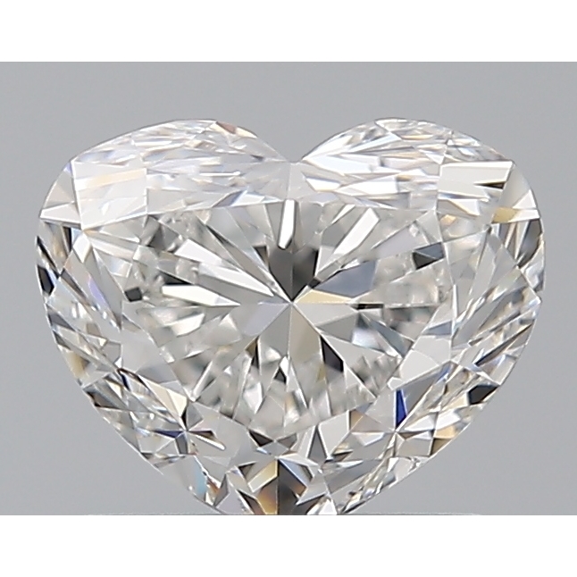 1.00 Carat Heart Loose Diamond, F, VS1, Excellent, GIA Certified | Thumbnail