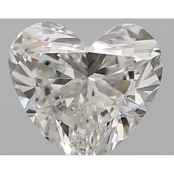 0.33 Carat Heart Loose Diamond, H, VVS2, Ideal, GIA Certified