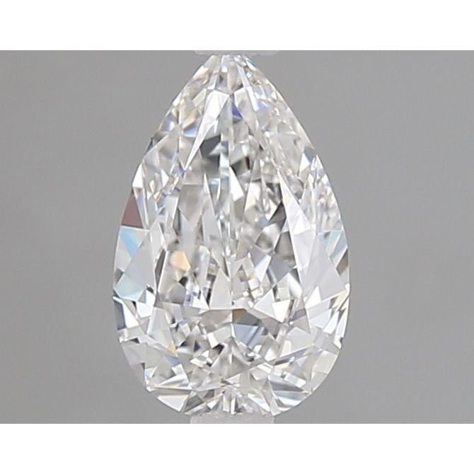 0.50 Carat Pear Loose Diamond, F, IF, Ideal, GIA Certified | Thumbnail