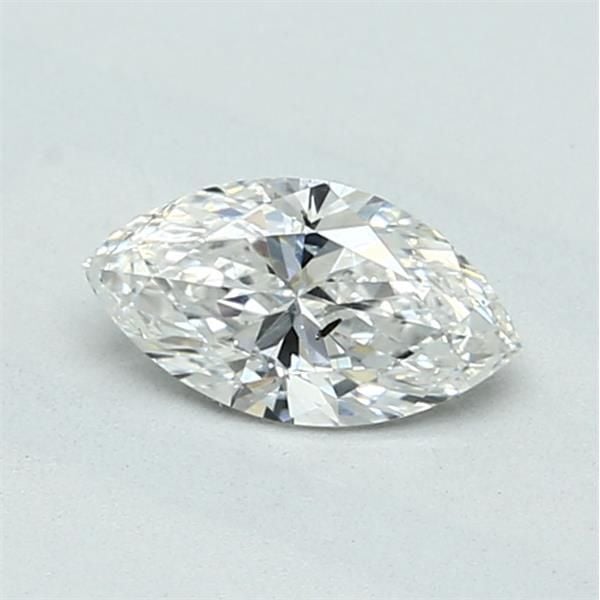0.51 Carat Marquise Loose Diamond, F, SI2, Excellent, GIA Certified | Thumbnail