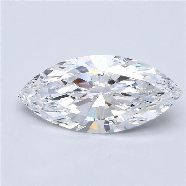 2.67 Carat Marquise Loose Diamond, D, VS2, Excellent, GIA Certified | Thumbnail
