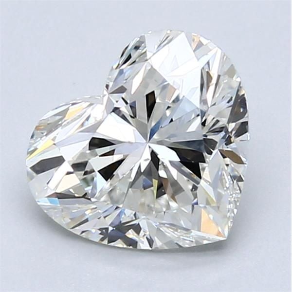 2.06 Carat Heart Loose Diamond, G, SI1, Super Ideal, GIA Certified