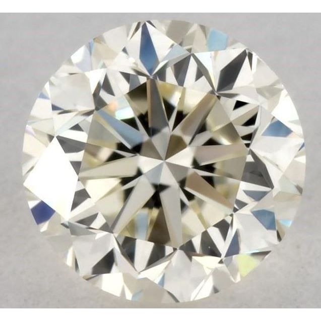 0.52 Carat Round Loose Diamond, N, VS1, Good, GIA Certified | Thumbnail