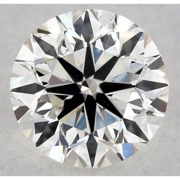 0.30 Carat Round Loose Diamond, J, VS2, Very Good, GIA Certified | Thumbnail