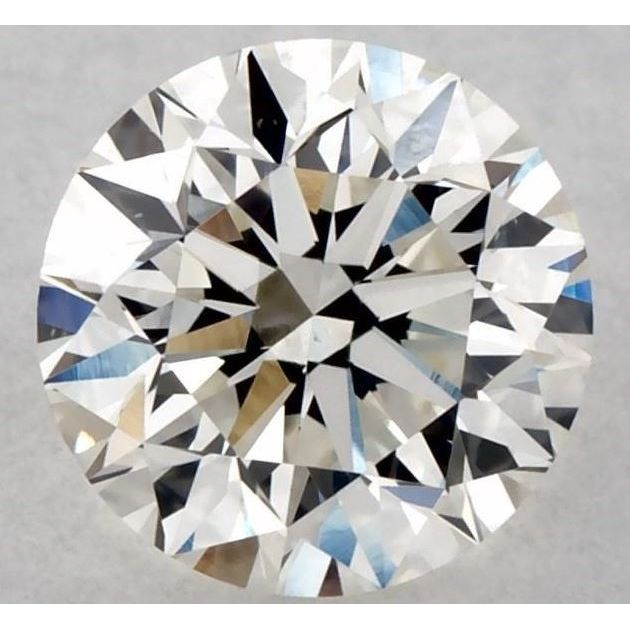 0.52 Carat Round Loose Diamond, I, VS2, Very Good, GIA Certified | Thumbnail