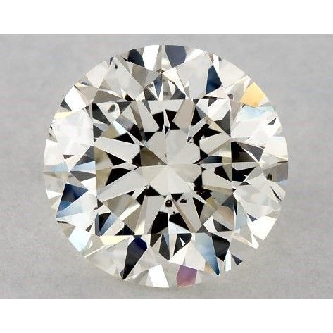 1.00 Carat Round Loose Diamond, L, SI1, Very Good, GIA Certified