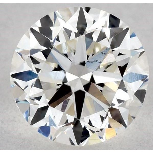0.50 Carat Round Loose Diamond, I, VS2, Good, GIA Certified | Thumbnail