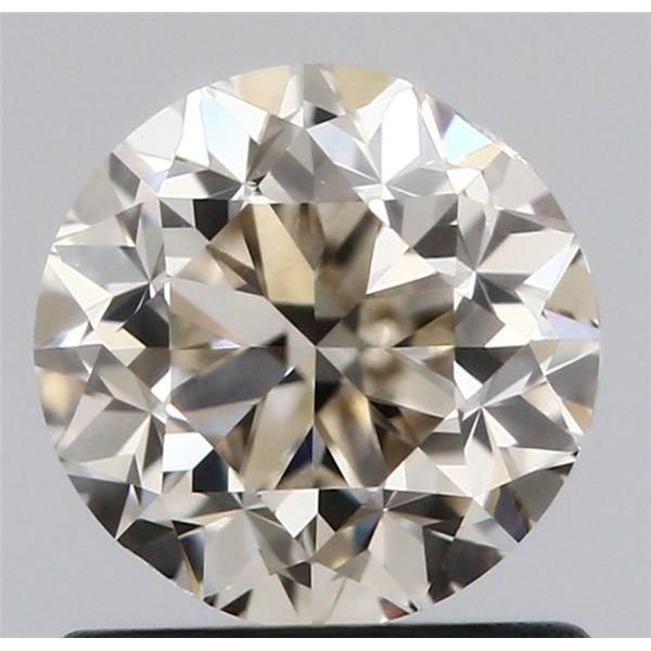 1.01 Carat Round Loose Diamond, M Faint Brown, VS2, Good, GIA Certified | Thumbnail