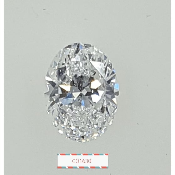 1.00 Carat Oval Loose Diamond, D, SI2, Super Ideal, GIA Certified | Thumbnail