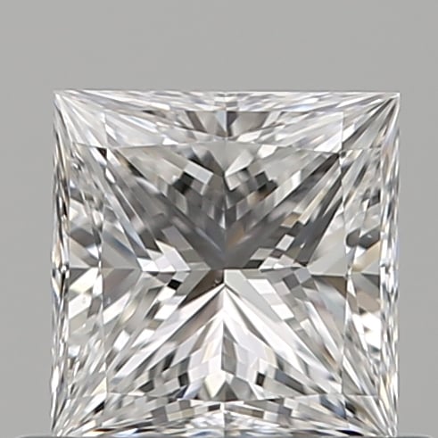 0.51 Carat Princess Loose Diamond, D, VS1, Super Ideal, GIA Certified | Thumbnail