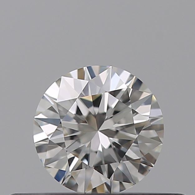 0.24 Carat Round Loose Diamond, H, VVS2, Super Ideal, GIA Certified