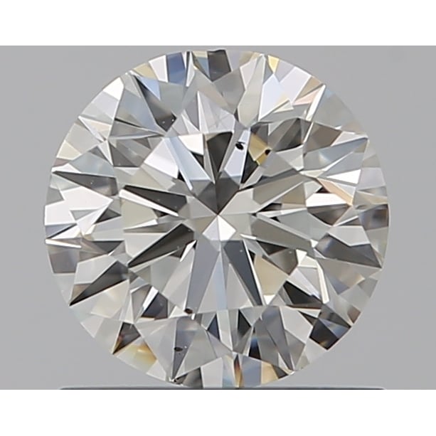 0.70 Carat Round Loose Diamond, I, VS2, Ideal, GIA Certified