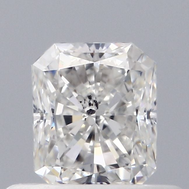 0.51 Carat Radiant Loose Diamond, H, SI2, Ideal, GIA Certified | Thumbnail