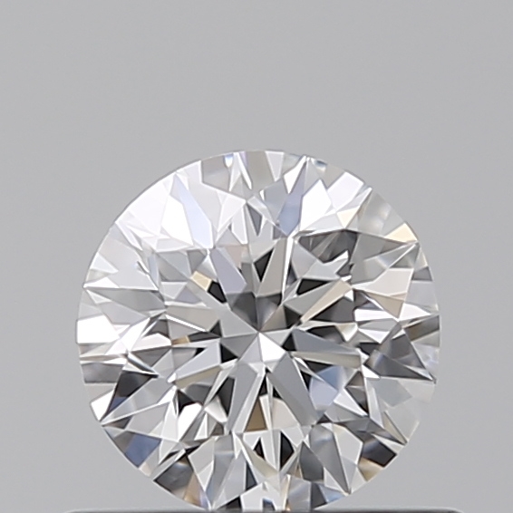0.45 Carat Round Loose Diamond, D, IF, Ideal, GIA Certified
