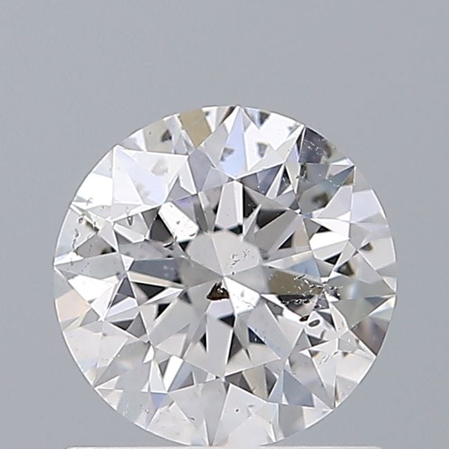 0.76 Carat Round Loose Diamond, D, SI2, Super Ideal, GIA Certified | Thumbnail